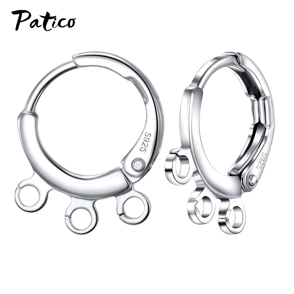 New 2020 Arrivals DIY Earrings Clasps Hooks Woman Jewelry Findings Earrings Accessories Three Holes Making Components 17mm New 2020 Arrivals DIY Earrings Clasps Hooks Woman Jewelry Findings Earrings Accessories Three Holes Making Components 17mm