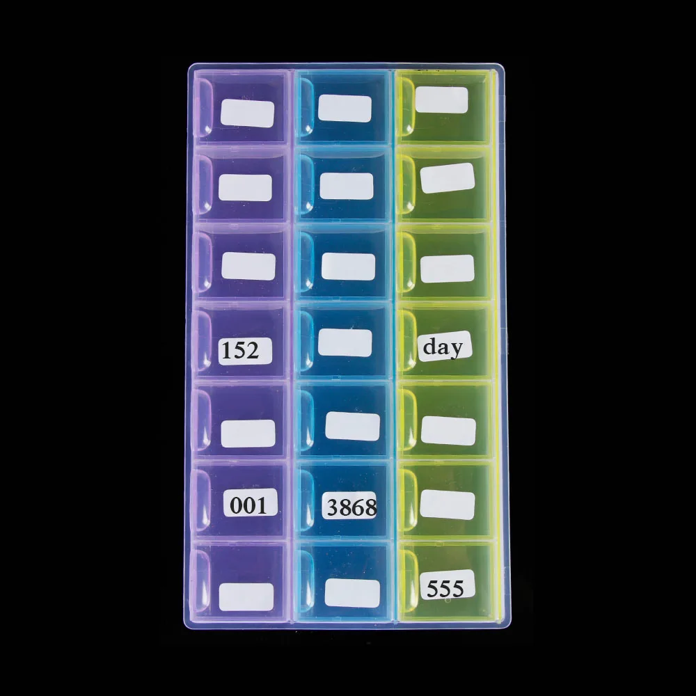1x2cm Diamond Classification Storage Distinguish Label Stickers Diamond Painting Accessory