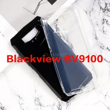 Перейти на Алиэкспресс и купить Для Blackview BV9100 чехол прозрачный ультратонкий прозрачный мягкий ТПУ чехол для телефона чехол задняя крышка для Blackview BV9100 Pro Couqe Funda