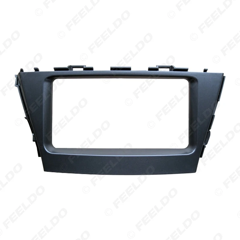 FEELDO 1 шт. автомобильный 2DIN DVD gps NAV установка рамка для приборной доски для Toyota Prius 2013+ стерео аудио панель приборная панель Рамка комплект