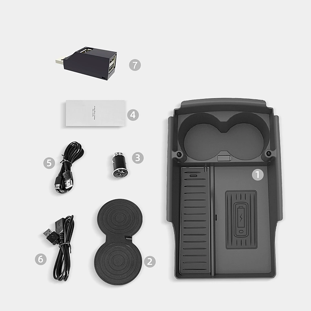Mobile Phone Wireless Charger For Tesla Model S X