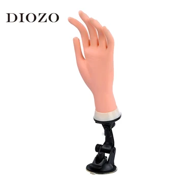 

Soft Nail Art Model Hand For Training Fake Hand Gel Polish Display Manicure Tools
