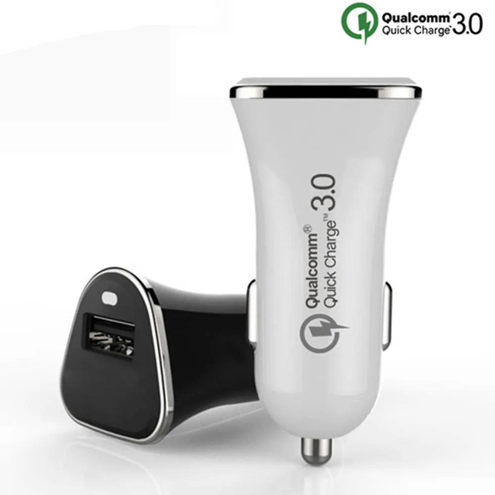 QC3.0 зарядных порта USB для автомобиля Зарядное устройство Универсальный 12/24 V Быстрая зарядка зарядное устройство с быстрой зарядкой, USB Зарядное устройство для samsung Xiaomi huawei P9
