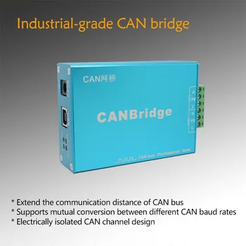 

CANBridge+ CAN Repeater Smart CAN Bridge CAN Bus Extension Support Filtering Frame Mapping