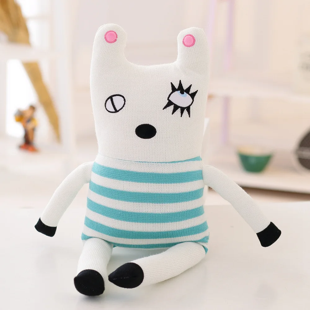 

INS Ugly Doll Denmark Chou WA Plush Toys Knitted Doll Children Pacify Toy