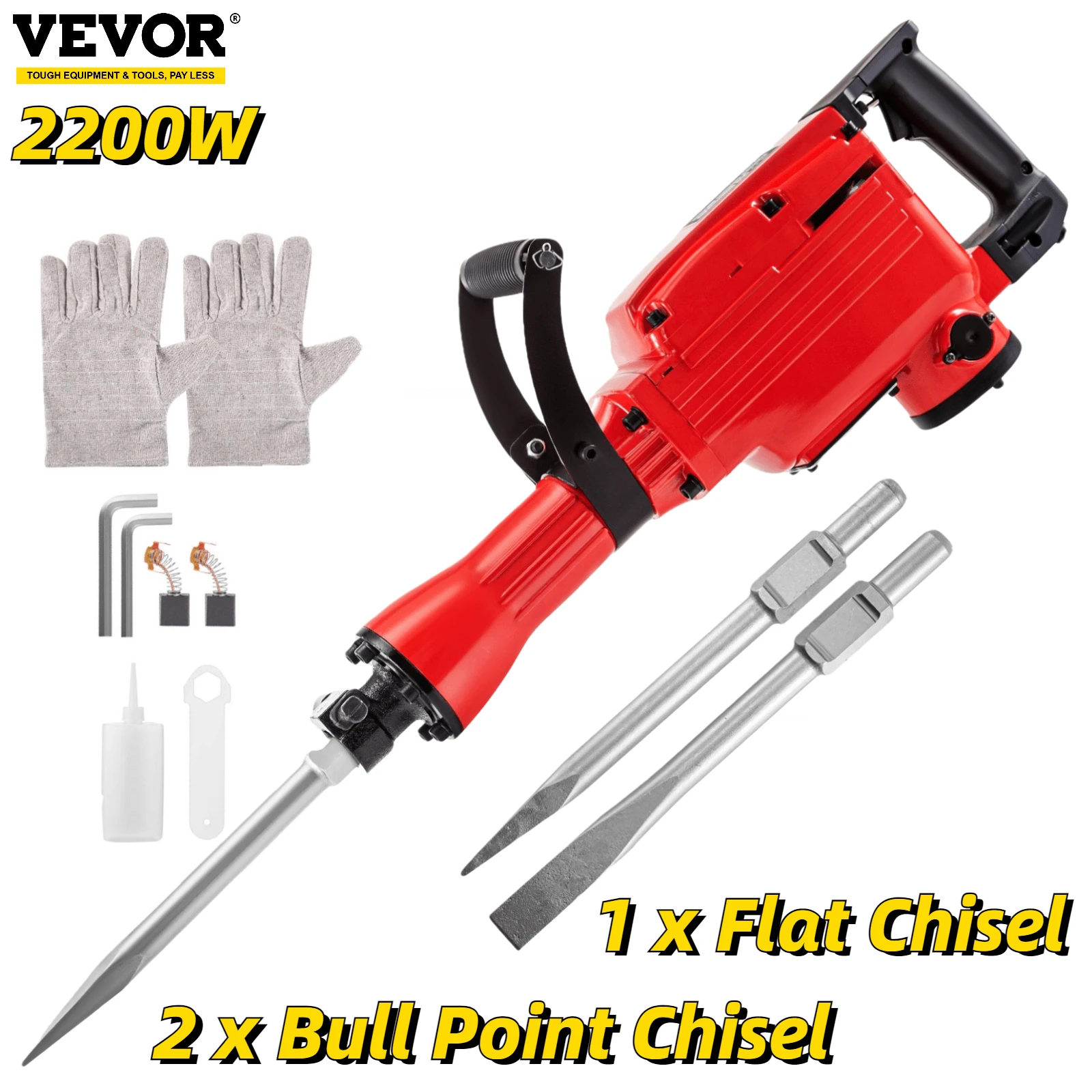 Electric Demolition Jack Hammer Drill 