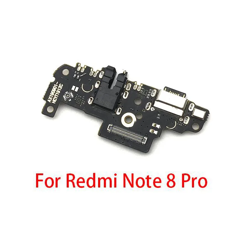 Redmi Note 8 Pro 5 шт. плата зарядного устройства PCB Flex для Xiaomi Redmi K20 GO S2 7A Note 6 7 5A 5 Pro Global USB порт разъем док-станция зарядный ленточный кабель - Цвет: Redmi Note 8 Pro