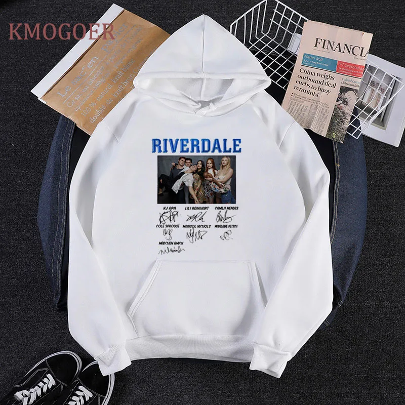 Свитшот с надписью Riverdale женские свитшоты для ТВ сериала уличная одежда в стиле