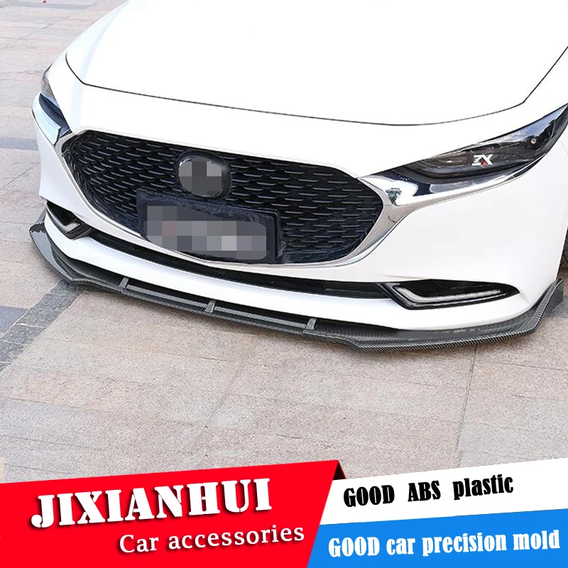 Спойлер для Mazda 3 Axela 2020-2021 задний спойлер ABS диффузор переднего бампера защитные