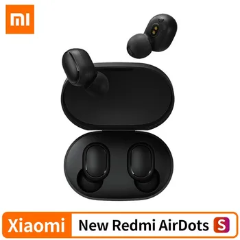 

Xiaomi Redmi Airdots S Earphone TWS Bluetooth 5.0 Earbuds Low Lag Mode Auto Pairing Bilateral Call Stereo True Wireless