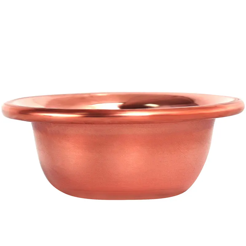 

Seven water-supply bowls with smooth surface of red copper for Buddha eight water-purifying holy water cups 7cm1 pcs