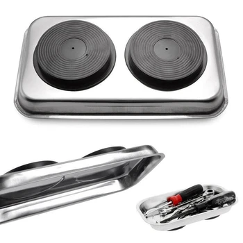 

Magnetic Part Tray，Screws, Sockets, Pins, And Tools Stay Vertical, Horizontal And Upside Down