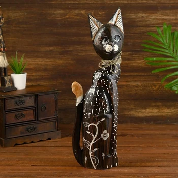 

Souvenir tree "Cat with a flower and a tie" 5,5х12х50 cm