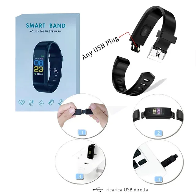 2021 Smart Sport Watch Children Watches Kids for Girls Boys Health Monitoring Wrist Clock Electronic LED Digital Hodinky Gift 5