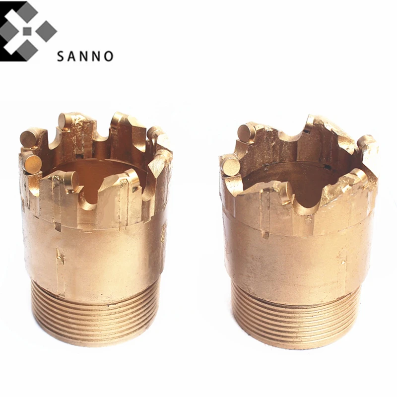 Coal mining bit pdc drill bits 75mm- 133mm diamond coring for break pebble rock well &amp exploration machine of drilling hole |