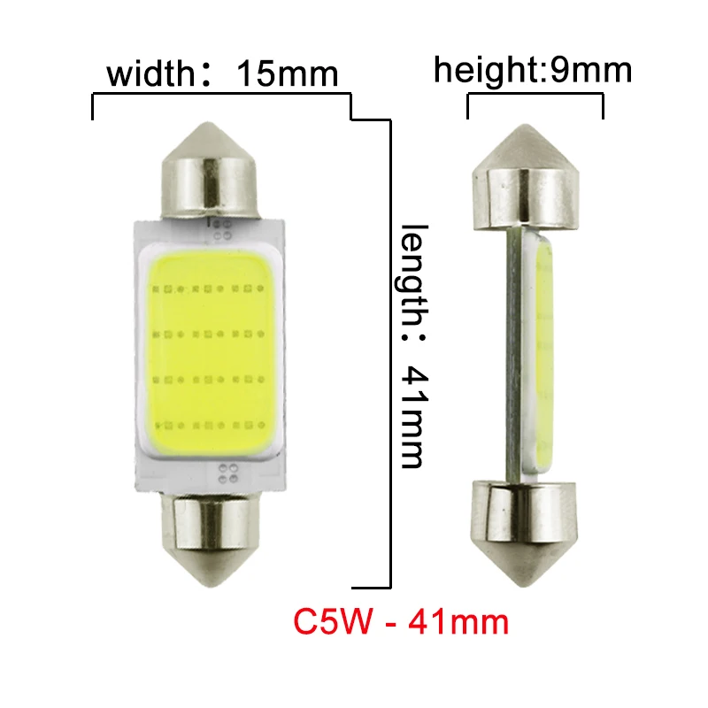 COB LED Car License Plate Light