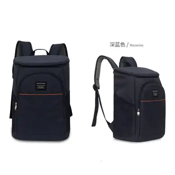

Portable Large Capacity Lunch Bags Insulated Cooler Picnic Backpack Shoulder Bag Waterproof Bag /BY