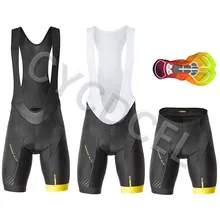 Mavic Pro Team, велосипедные шорты с нагрудником для горного велосипеда, короткие штаны, велосипедные колготки с летней гелевой подкладкой Coolmax 16D, высокое качество