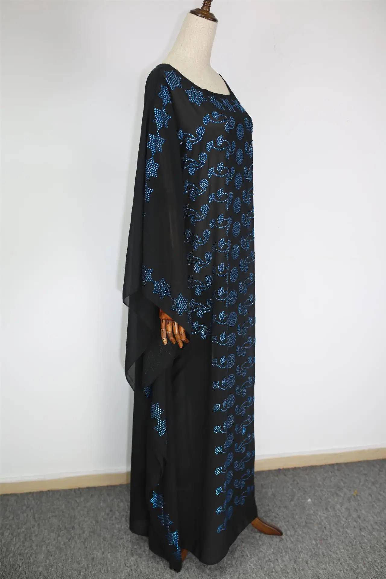 African Dresses For Women African Clothes Muslim Long Dress High Quality Length Fashion Diamond Africa Clothing For Lady