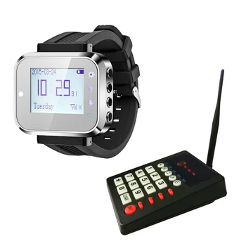 

New model wireless queue management system vibrating pagers Restaurant order waiting system