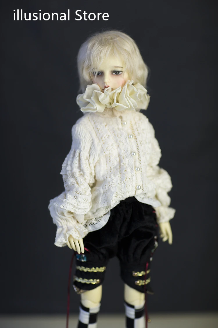 1/4 BJD SD кукольная одежда рубашка брюки костюм для 1/3 1/4 msd кукла одежда