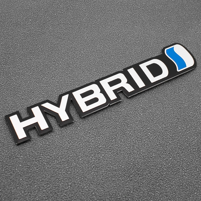 1 шт. алюминиевая гибридная 3d наклейка с логотипом для Toyota Prius Camry Crown Auris