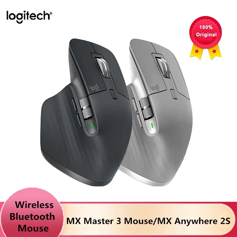 Оригинальная беспроводная мышь Logitech MX Master 3/Master 2S/Anywhere 2S, Беспроводная игровая Bluetooth мышь, Офисная мышь для ноутбука и ПК|Мыши| | АлиЭкспресс
