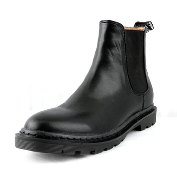 

Ankle Boots Women 2020 Booties Square heels stretch fabric ankle botas Chelsea Boots Women Martin boots shoes women