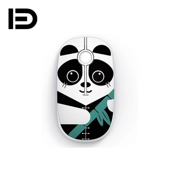 

FD 2.4g Slim Wireless Mouse With Nano Receiver, Less Noise, Portable Mobile Optical Mice For Notebook, Pc, Laptop Panda