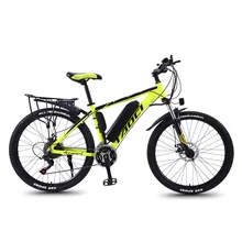  26 inch 27 speed Electric mountain bike long endurance power-assisted bicycle Electric city bike with Headlights and display 