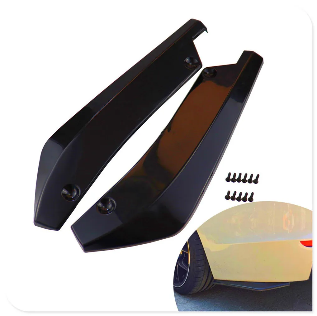 Автомобильный бампер спойлер диффузор столкновения угол защиты плавник для Toyota V