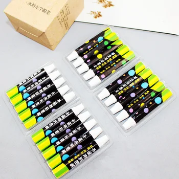 

20pcs/box Dust Free Chalk Comfortable Grip Marking Doodle Water Soluble Blackboard Office School Stationer Teacher Children