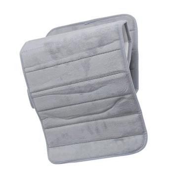 

LBER 120x40cm Absorbent Nonslip Memory Foam Kitchen Bedroom Door Floor Mat Rug Carpet Gray