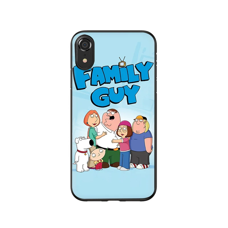 Мягкий чехол для телефона с рисунком «FAMILY GUY» чехол для iPhone 5 5S SE 6 6S Plus 7 8 Plus X XS XR XS 11 Pro Max - Цвет: B1