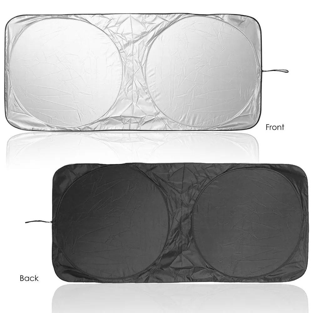 Front Window Cloth Windshield Sunshade SUV Foldable Curtain for Truck