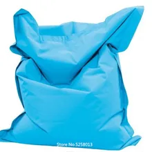 Aqua blue салатовый зеленый большой beanbag сиденье, наружное кресло-груша диван стул, водонепроницаемый квадратный beanbag-водонепроницаемый