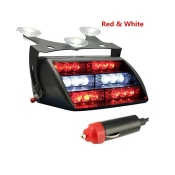 

VGETTING 3 Flashing Pattern 18 LED Car Warning Light Police Emergency Flasher Caution Light Beacon Hazard strobe Autos Fog Lamp