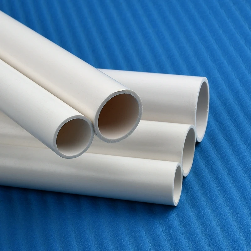 1pc Length 50cm Outer Diameter 20~63mm PVC White Pipe Aquarium Fish Tank  Tube Garden Irrigation Watering Fittings