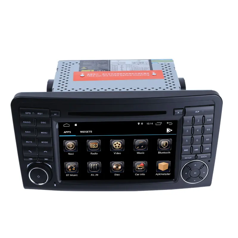 Clearance CarExc Android 9.0 Radio GPS Wireless CarPlay With DVD for Mercedes Benz ML W164 ML300 ML350 ML450 ML500 2005-2011 GL Class X164 5
