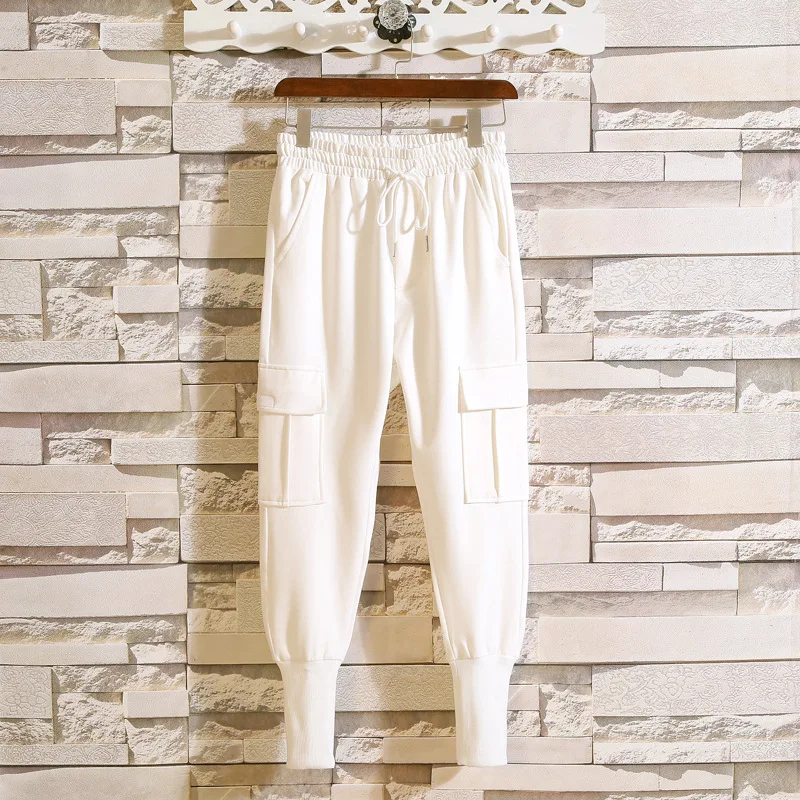 

Activity Amount of Running-Supply of Goods 2018 Spring And Autumn Sports Slim Fit Small Feet Long Pants Men