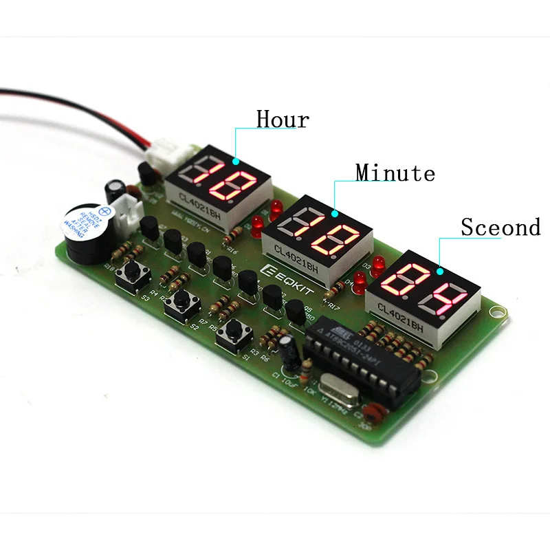 C51-Digital-DIY-Electronic-Clock-Kit-Suite-DIY-Kit-Six-6-Bits-Electronic-Parts-and-Components