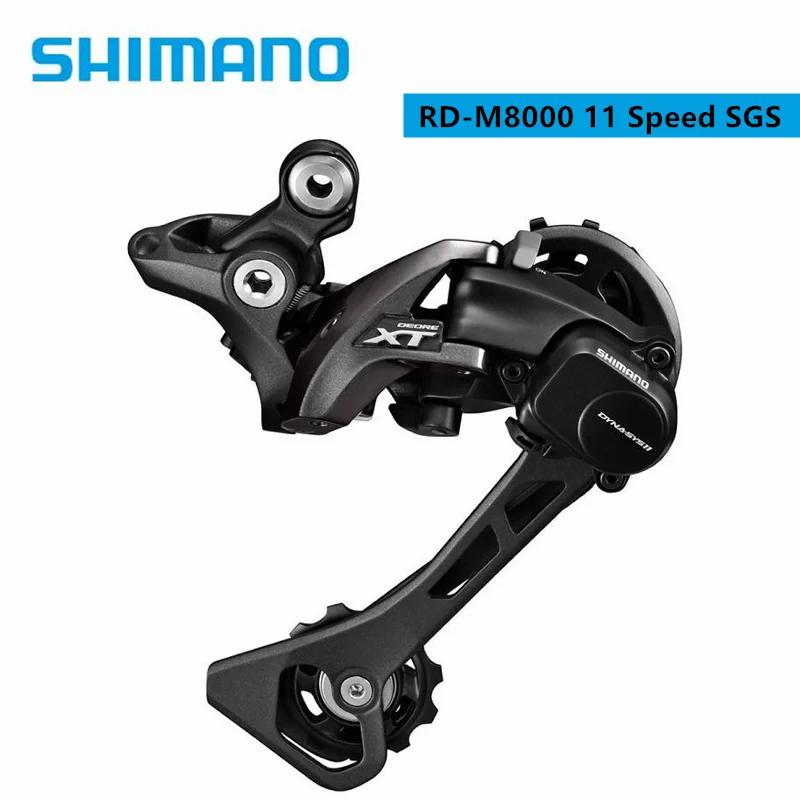 Shimano trasero XT M8000 para de montaña, 11 velocidades, jaula media/larga, RD M8000 GS/SGS, adecuado para una amplia variedad|Desviador de bicicleta| - AliExpress