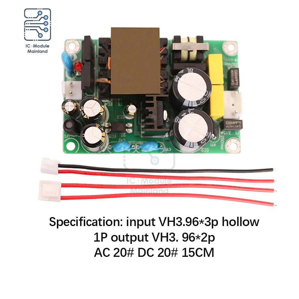 

Wide Voltage Switching Power Supply Board Module 5V 6A/12V 3A/24V 1.5A 380V Input 3000VAC High Voltage Isolated Power Supply