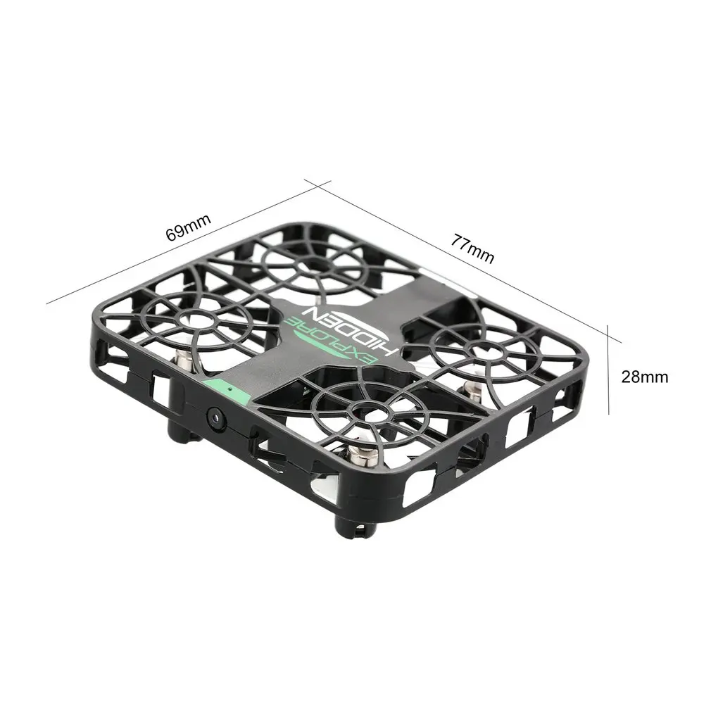 QS003 2,4 ГГц мини Радиоуправляемый квадрокоптер Дрон с 0.3MP Wifi FPV камерой самолет БПЛА высота удержания Crashworthy структура 3D флип Дрон