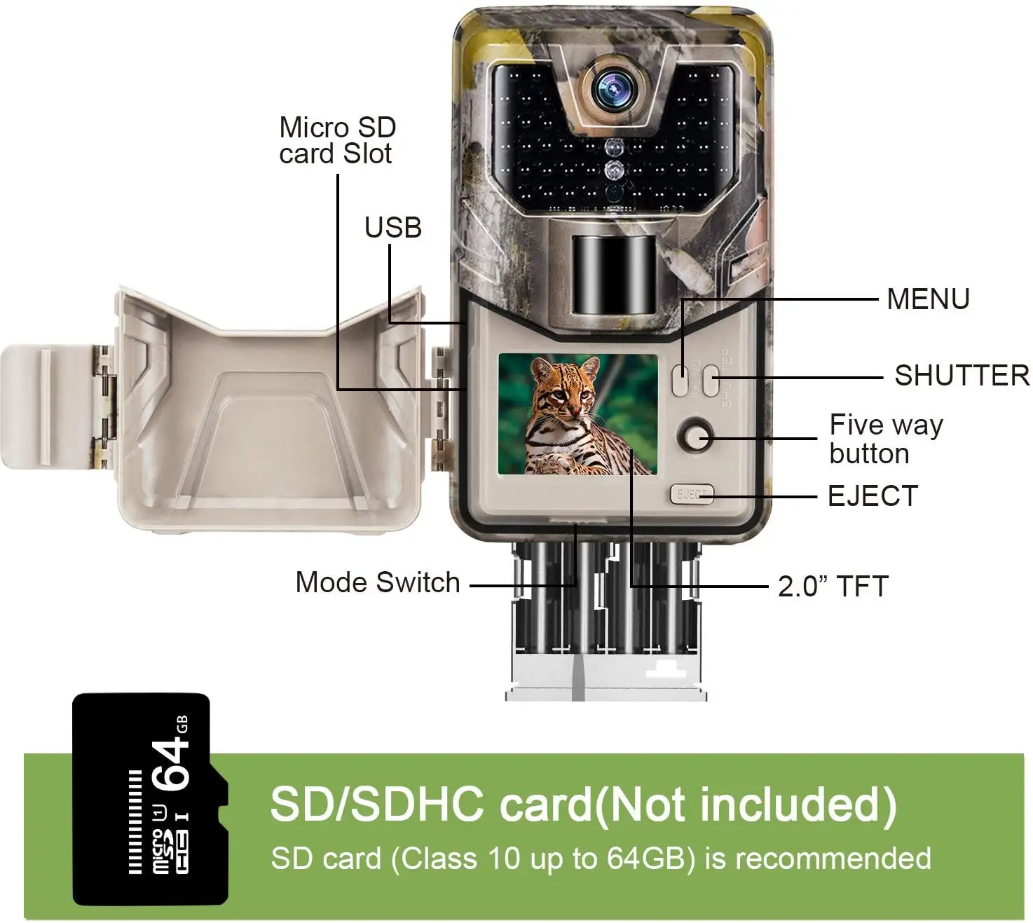 Hunting Trail Camera hunting trail camera,trail camera 4K Live Video APP Cloud Service 4G 30MP Cellular Mobile Wireless Wildlife Night Vision Photo Traps
