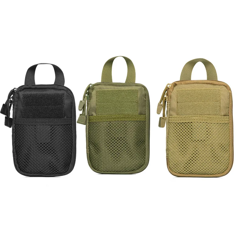 

Pocket Wrap Men's Nylon Handbag Key Ditty Bag Multi-functional Molle Tactical Attached Accessories Bag Storgage Bag