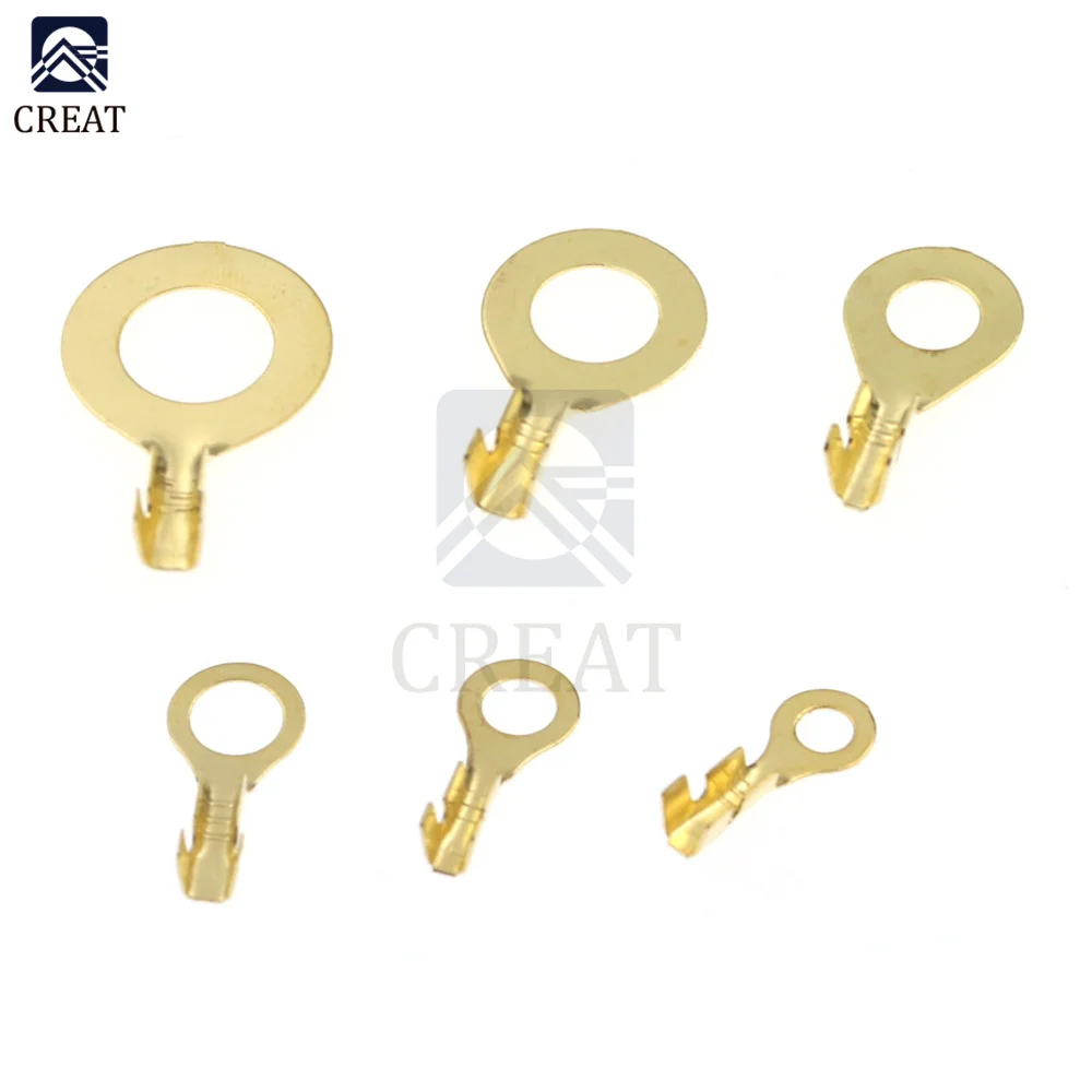 Tipi Di Anello In Scatola Cavo Connettore Terminale Crimp Lug OT,RNB 2-5 /3-5/8 - Foto 4