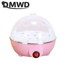 DMWD elettrico rapido fornello per uova cottura a vapore per alimenti caldaia riscaldamento rapido pentola in acciaio inossidabile strumento di cottura utensili da cucina 7 uova capacità ue