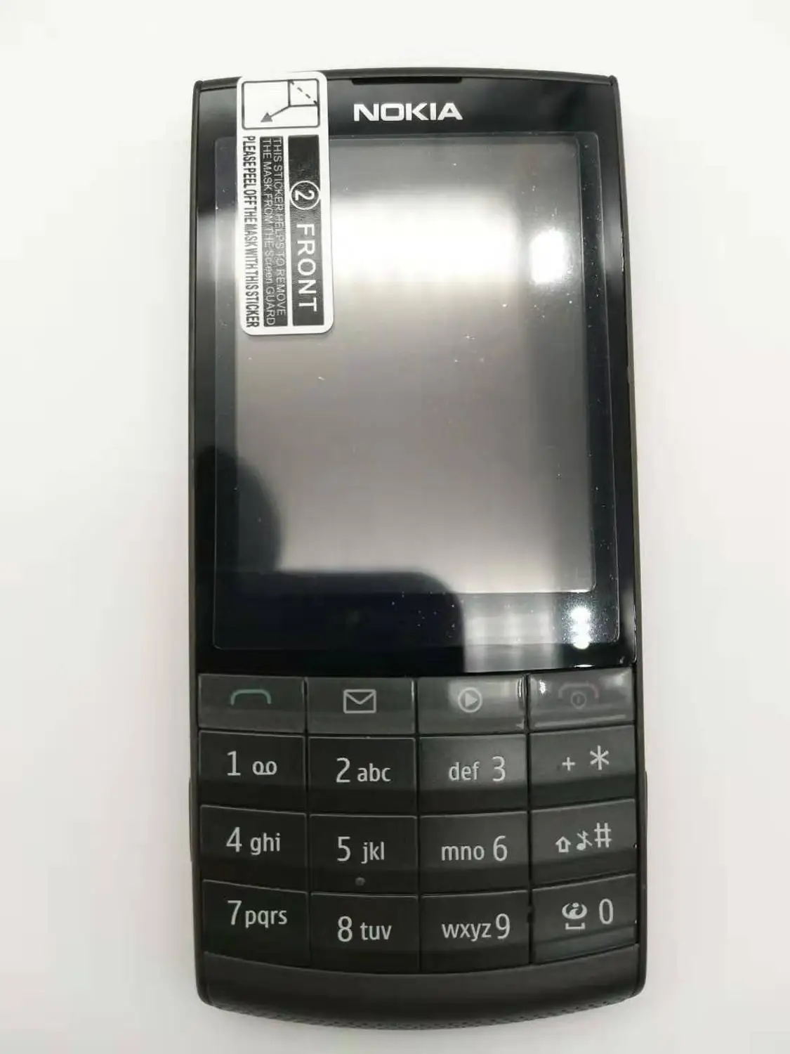 Original Nokia X3-02 3G Mobile Phone 5.0MP with Russian Keyboard 5 Colors In Stock refurbished