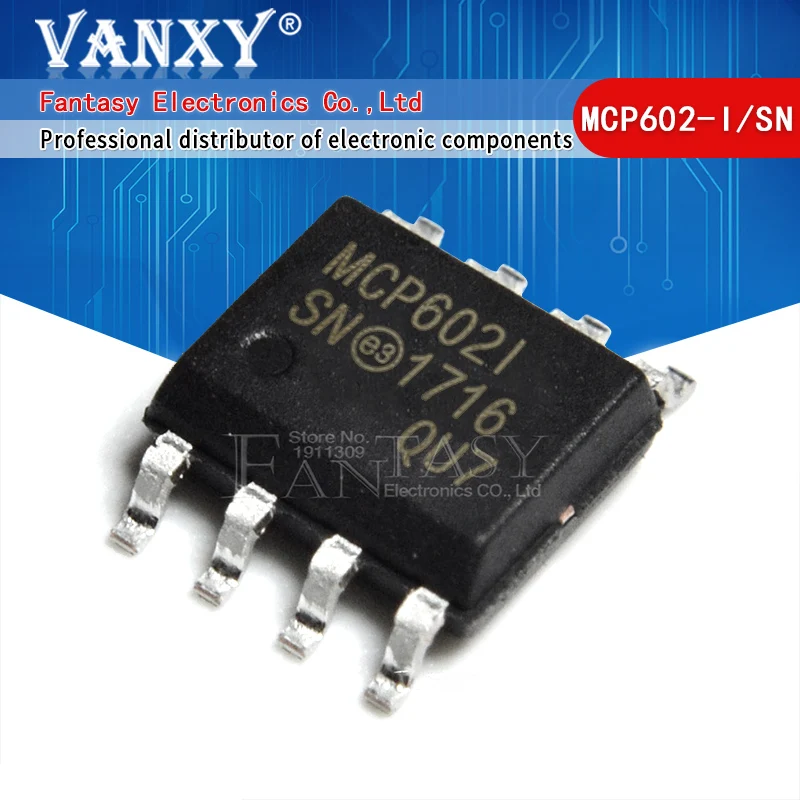 10 шт. MCP602 SOP MCP602I 8 I/SN SOP8| |